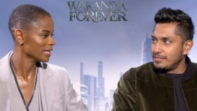 Letitia Wright & Tenoch Huerta