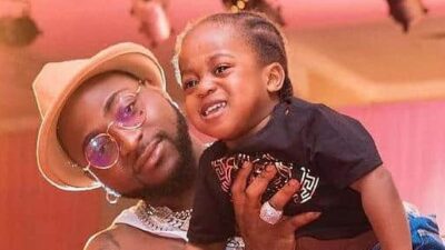 Davido and son David - Instagram