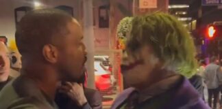 Diddy as Joker and Michael J FGerguson (screenshot)