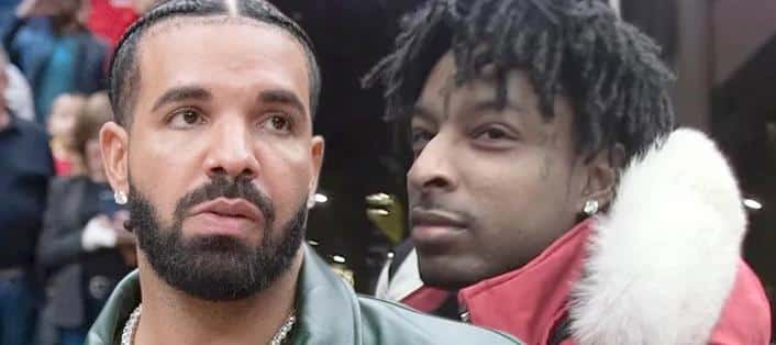 Drake & 21 Savage (TMZ-Getty)