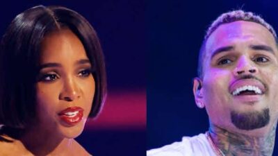 Kelly Rowland & Chris Brown - Getty