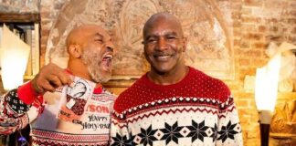Mike Tyson - Evander Holyfield hawk Holy Ears (photo supplied)