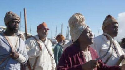 Re-enactment of an 1811 Louisiana slave rebellion - Getty1