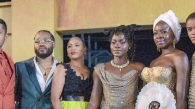 Wakanda Forever (filmmakers and stars) at Nigeria premiere GettyImages