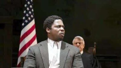 Yaegel T Welch as Tom Robinson in To Kill A Mockingbird