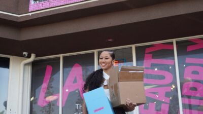 Founder and CEO Christina Cooper of beauty brand Island Gal.
