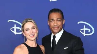 Amy Robach & T J Holmes - Getty