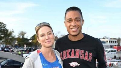 Amy Robach and T J Holmes - Getty