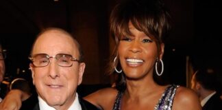 Clive Davis and Whitney Houston - Getty