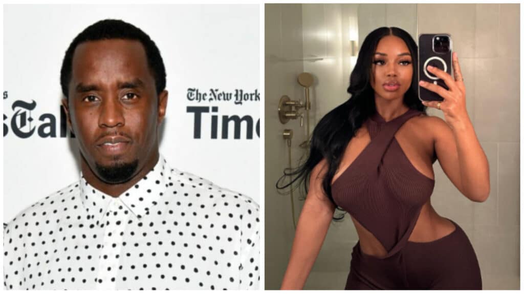 Diddy spotted with IG model