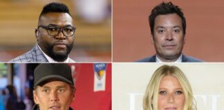 David Ortiz, Jimmy Fallon, Tom Brady, and Gwyneth Paltrow (Getty Images)