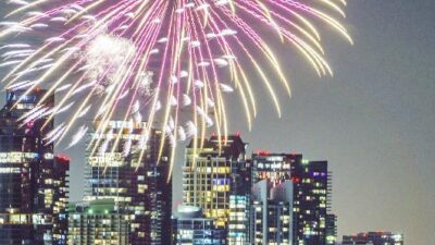 Fireworks over Miami (Jeffrey Greenberg-UCG-Universal Images Group-Getty Images)