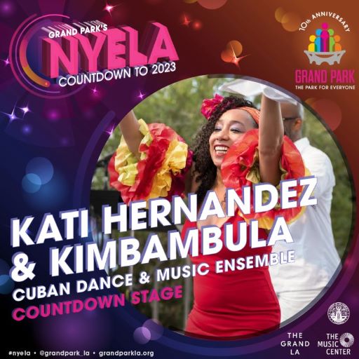 Kati Hernandez & Kimbambula Cuban Dance & Music Ensemble Flyer: Courtesy Photo