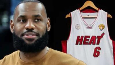 LeBron James - Heat jersey #6 (Getty-Sothebey's)