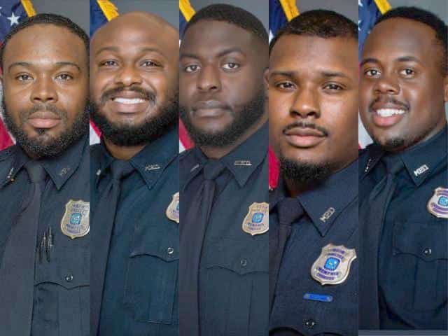 5 Memphis cops