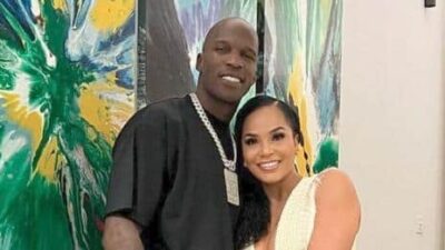 Chad Ochocinco and Sharelle Rosado / Instagram-Twitter