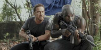Gerard Butler and Mike Colter - via Lionsgate