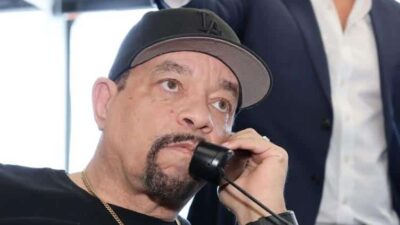Ice-T on phone - Getty