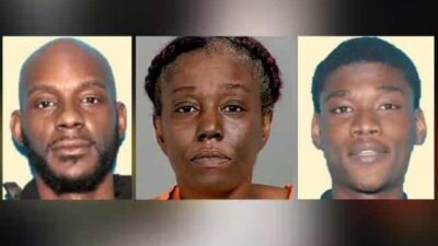 Larry Edward Teague, Sharmel Lashe Teague and Ramonyea Travon Bishop - via Genesee County Sheriff's Dept.