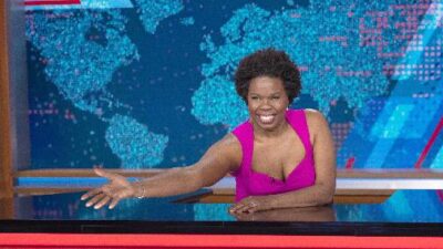 Leslie Jones (via The Late Show)
