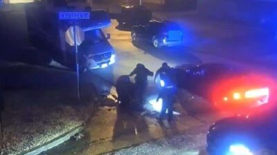 Memphis Cops Beating Tyre Nichols - bodycam screenshot