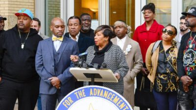 Betty Williams, president of the Greater Sacramento NAACP, and other local leaders call for peaceful protests prior to the release of the video of Memphis police beating Tyre Nichols. Nichols was a former resident of Sacramento. Verbal Adam, OBSERVER