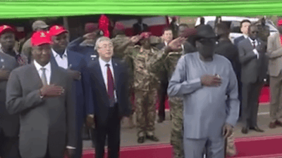 South Sudanese President Salva Kiir