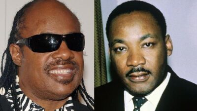 Stevie Wonder & Martin Luther King Jr - Getty