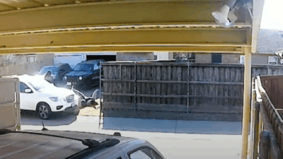 Texas Woman Uses Car to Run Over Neighbor in Dispute Over Trash Bins | Video