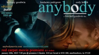 Ricky Burchell has teamed up with actress, writer, and director Brittany Goodwin for a dramatic new film, "Anybody".