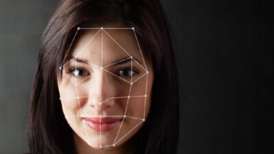 AI mapping woman's face - Chepko Danil Vitalevich - Shutterstock