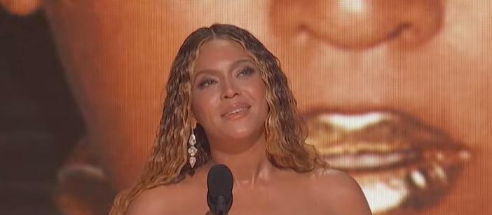 Beyonce - 2023 Grammy Awards - screenshot