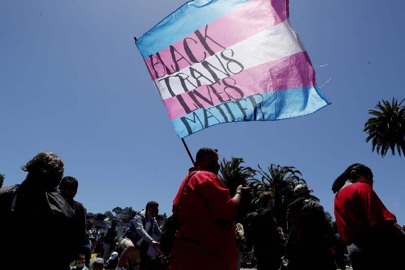 Black transgender youth march for equality (Carlos Avila Gonzalez-The San Francisco Chronicle-Getty Images) 