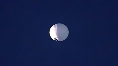 Chinese Balloon (Larry Mayer-The Billings Gazette-AP)