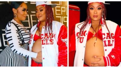 Da Brat (pregnant) and Judy (screenshots)