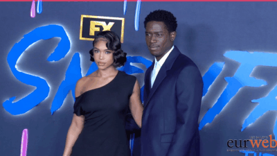 Damson Idris and Lori Harvey at "Snowfall" season 6 premiere