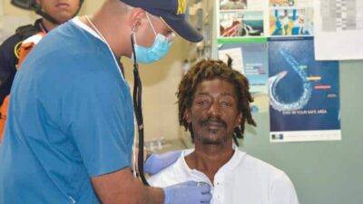 Elvis Francois (Colombian Navy Press Office-AP)