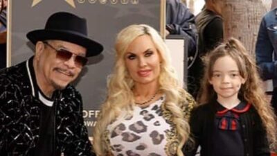 Ice-T wife & daughter (Hollywood Walk-of-Fame Star ceremony) - Getty