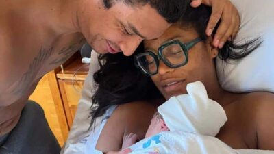 Keke Palmer Darius Jackson and baby Leo - Instagram