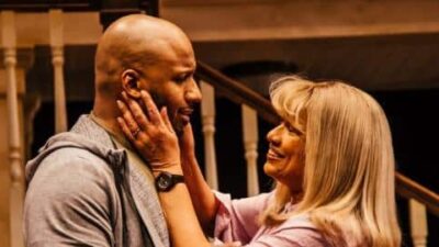 Lee Edward Colston II and Ella Joyce in The First Deep Breath at Geffen Playhouse