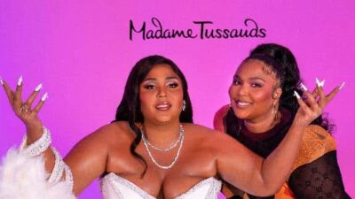 Lizzo and Her Wax Figure at Madame Tussauds Las Vegas - Madame Tussauds