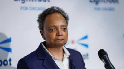 Lori Lightfoot (after losing re-election) - Getty