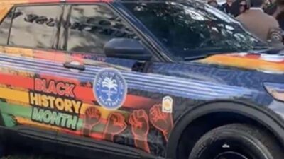Miami Police Dept - Black History Month Polce Cruisers