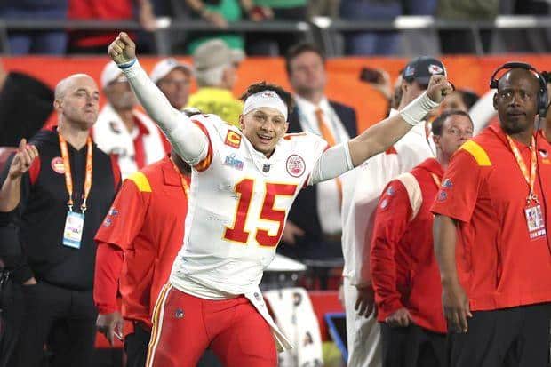 NFL MVP Patrick Mahomes leads Chiefs to 38-35 Win Over Eagles