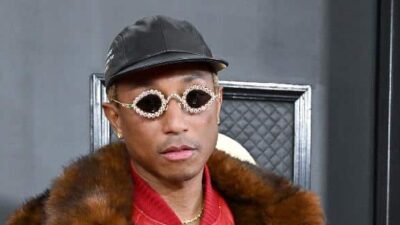 Pharrell Williams on the red carpet (Axelle-Bauer-Griffin-FilmMagic-Getty Images)