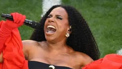 Sheryl Lee Ralph - Lift Every Voice at 2023 Super Bowl - Getty
