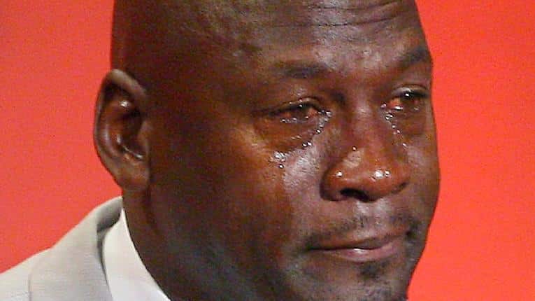 The Michael Jordan Crying Face Meme
