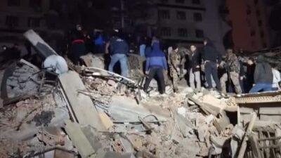 Turkey-Syria Earthquake 2023 -AFP - screenshot
