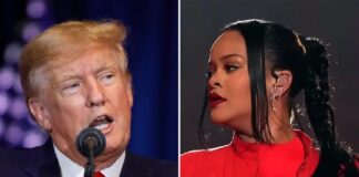 Trump - Rihanna (Getty)