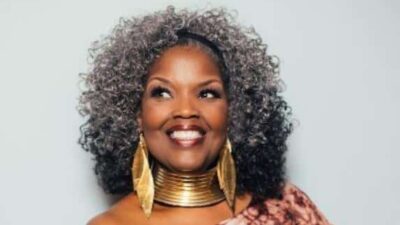 Soprano opera singer Angela Brown.